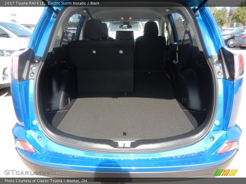 Electric Storm Metallic / Black 2017 Toyota RAV4 LE
