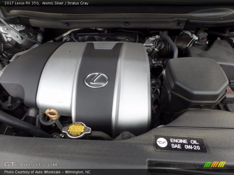 Atomic Silver / Stratus Gray 2017 Lexus RX 350