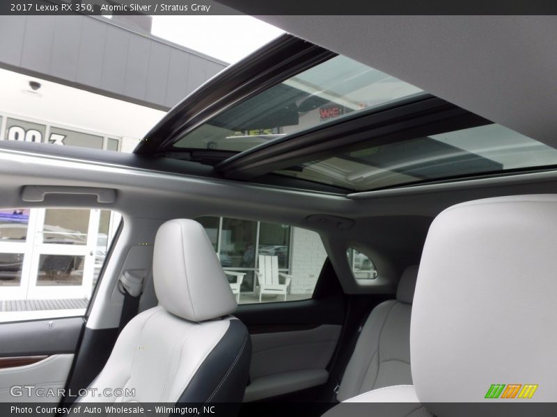 Atomic Silver / Stratus Gray 2017 Lexus RX 350