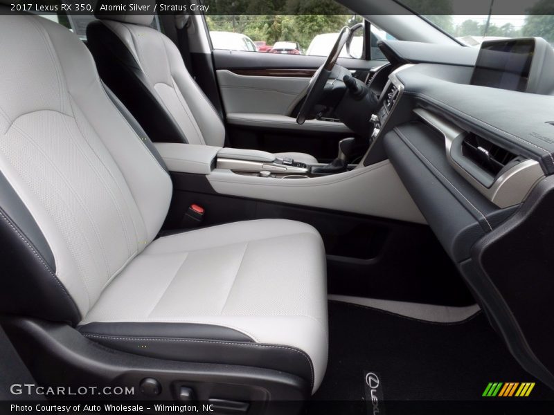 Atomic Silver / Stratus Gray 2017 Lexus RX 350