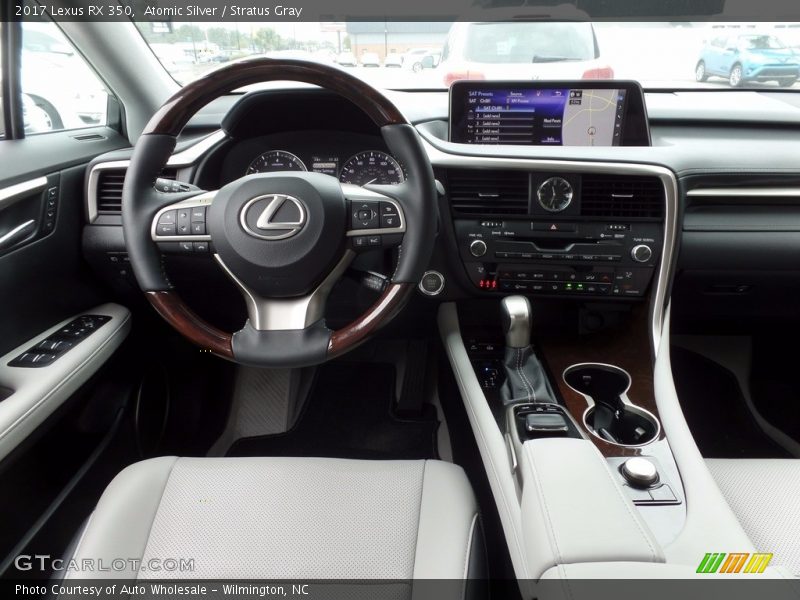 Atomic Silver / Stratus Gray 2017 Lexus RX 350