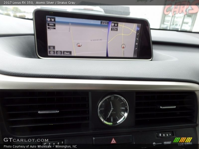 Atomic Silver / Stratus Gray 2017 Lexus RX 350