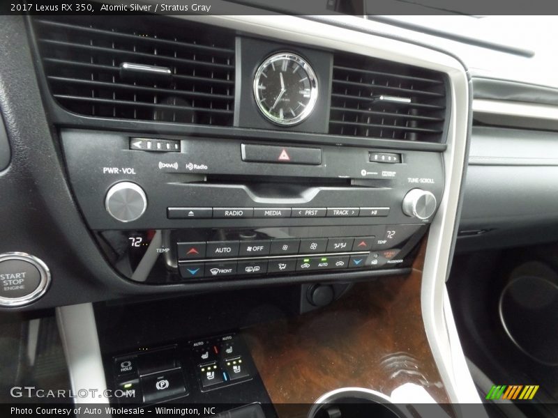 Atomic Silver / Stratus Gray 2017 Lexus RX 350
