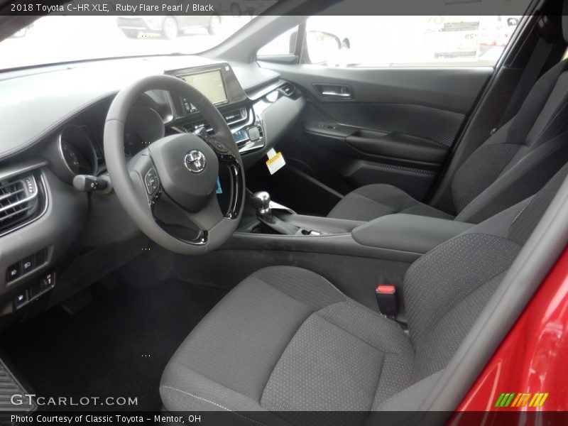 Ruby Flare Pearl / Black 2018 Toyota C-HR XLE