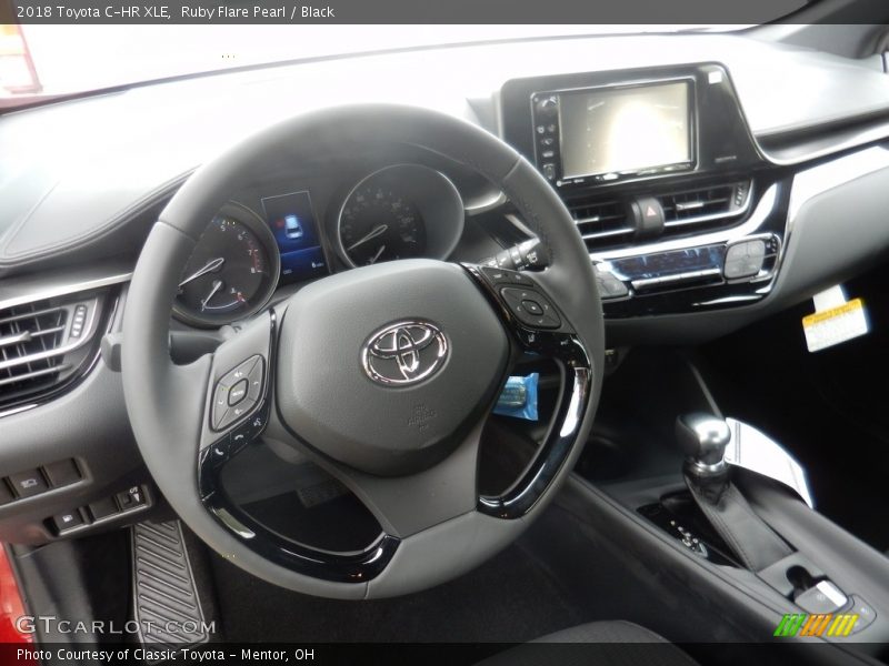 Ruby Flare Pearl / Black 2018 Toyota C-HR XLE