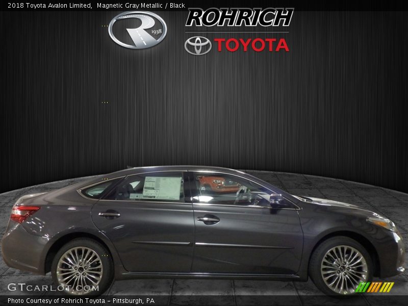 Magnetic Gray Metallic / Black 2018 Toyota Avalon Limited