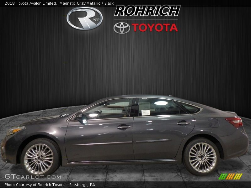 Magnetic Gray Metallic / Black 2018 Toyota Avalon Limited