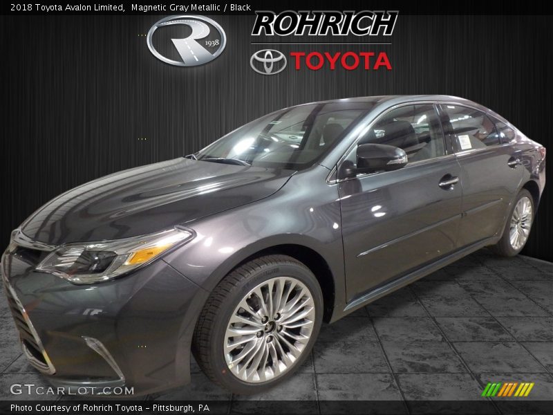 Magnetic Gray Metallic / Black 2018 Toyota Avalon Limited