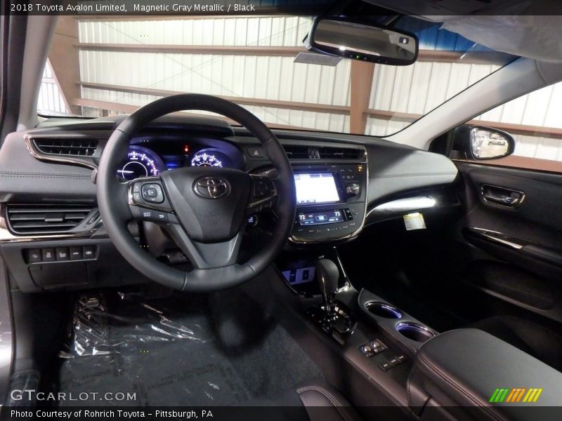 Magnetic Gray Metallic / Black 2018 Toyota Avalon Limited