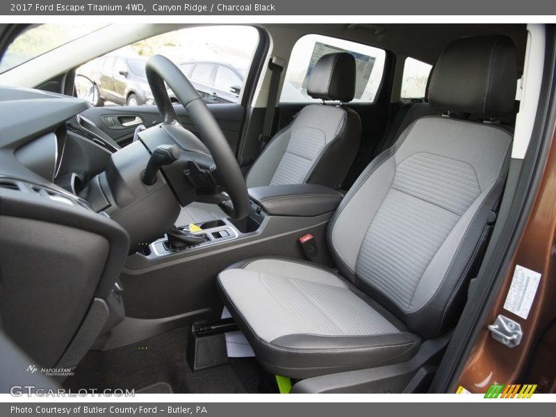 Canyon Ridge / Charcoal Black 2017 Ford Escape Titanium 4WD