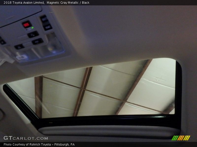 Magnetic Gray Metallic / Black 2018 Toyota Avalon Limited