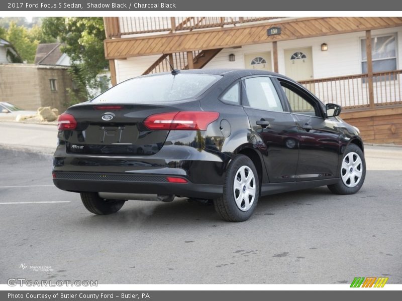 Shadow Black / Charcoal Black 2017 Ford Focus S Sedan