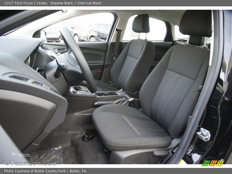 Shadow Black / Charcoal Black 2017 Ford Focus S Sedan
