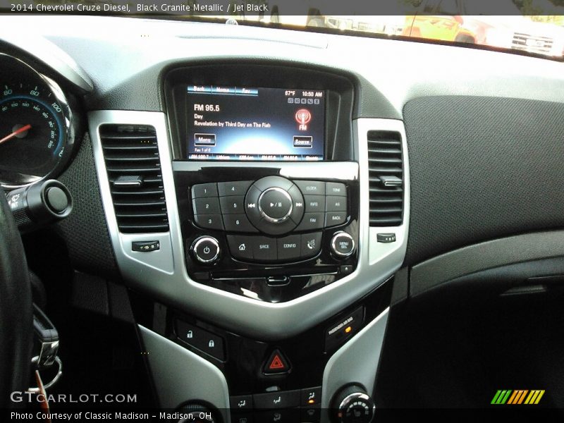 Black Granite Metallic / Jet Black 2014 Chevrolet Cruze Diesel