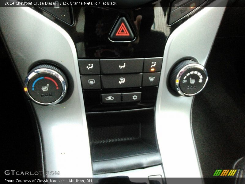 Black Granite Metallic / Jet Black 2014 Chevrolet Cruze Diesel