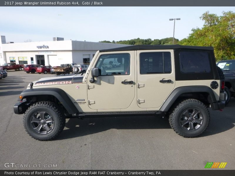 Gobi / Black 2017 Jeep Wrangler Unlimited Rubicon 4x4