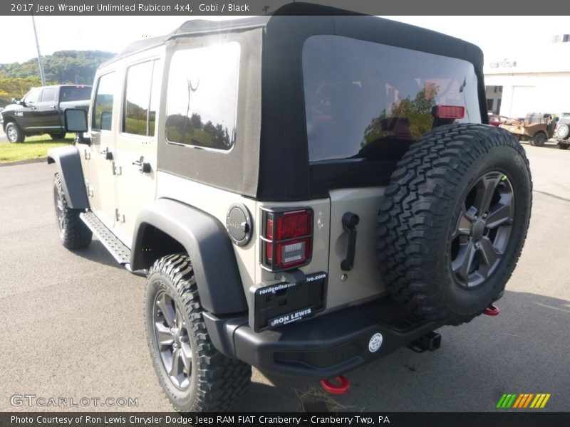 Gobi / Black 2017 Jeep Wrangler Unlimited Rubicon 4x4