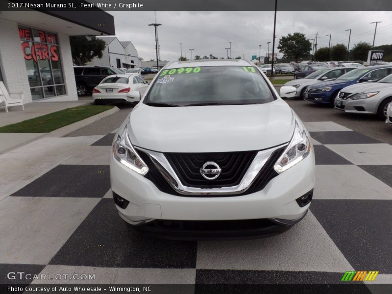 Pearl White / Graphite 2017 Nissan Murano SL