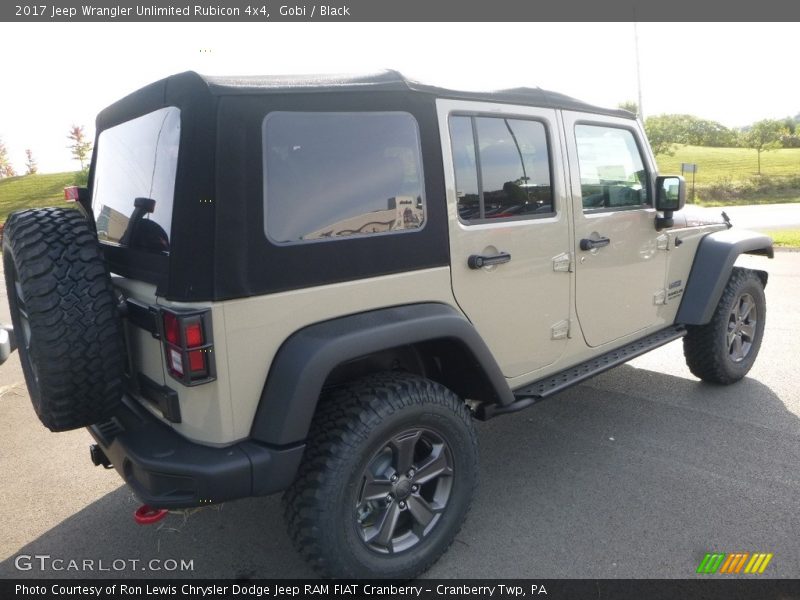 Gobi / Black 2017 Jeep Wrangler Unlimited Rubicon 4x4