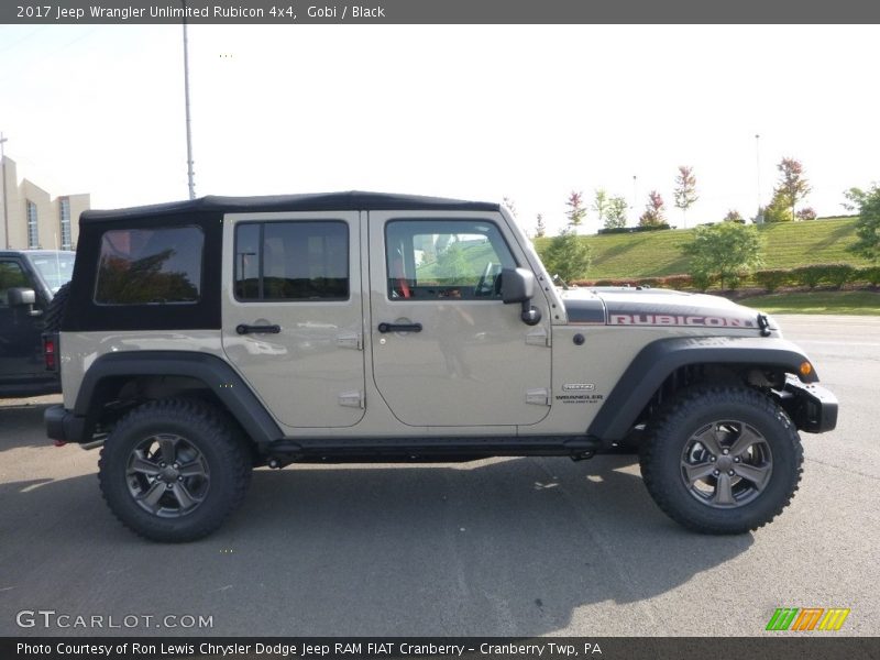 Gobi / Black 2017 Jeep Wrangler Unlimited Rubicon 4x4