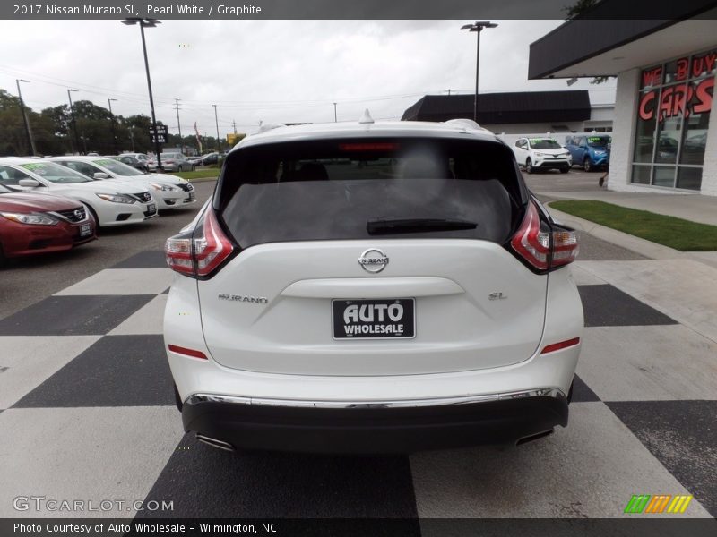 Pearl White / Graphite 2017 Nissan Murano SL