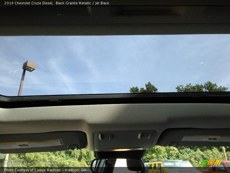 Black Granite Metallic / Jet Black 2014 Chevrolet Cruze Diesel