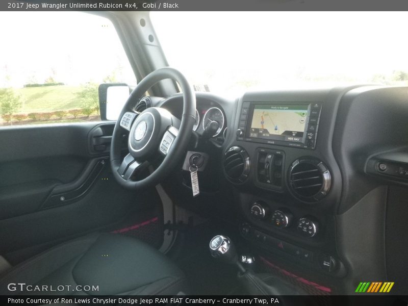 Gobi / Black 2017 Jeep Wrangler Unlimited Rubicon 4x4
