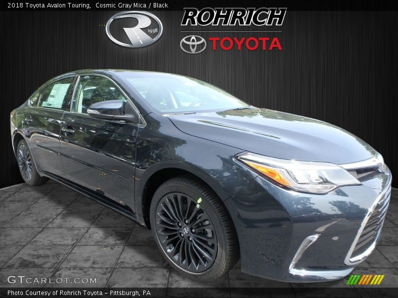 Cosmic Gray Mica / Black 2018 Toyota Avalon Touring