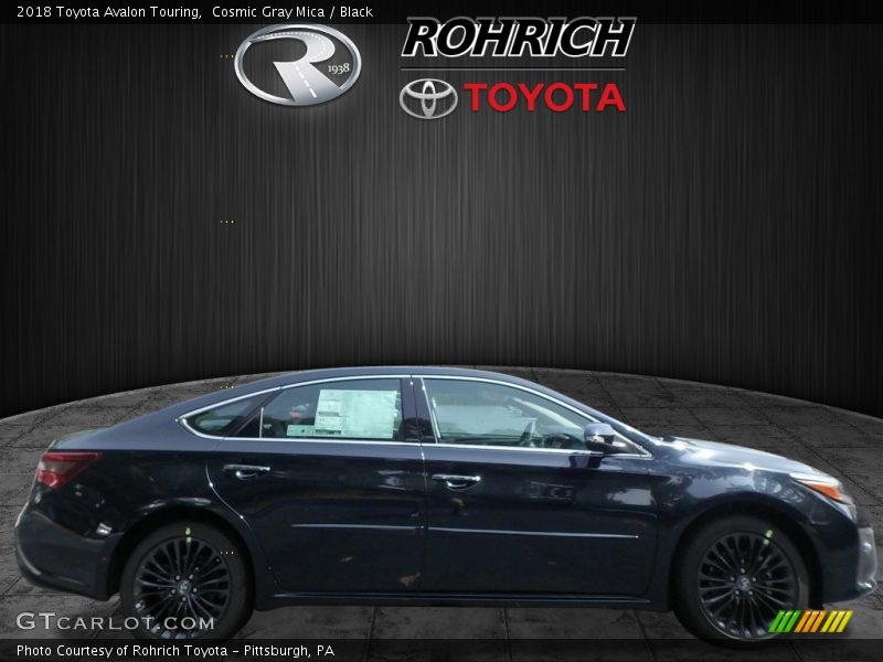 Cosmic Gray Mica / Black 2018 Toyota Avalon Touring