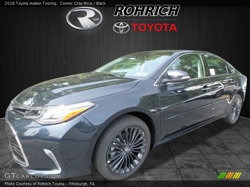Cosmic Gray Mica / Black 2018 Toyota Avalon Touring