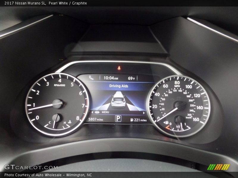 Pearl White / Graphite 2017 Nissan Murano SL