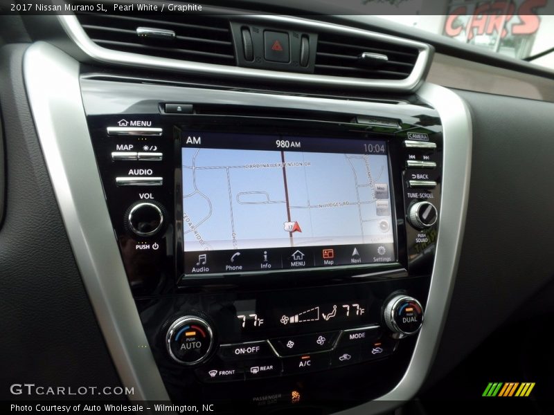 Pearl White / Graphite 2017 Nissan Murano SL