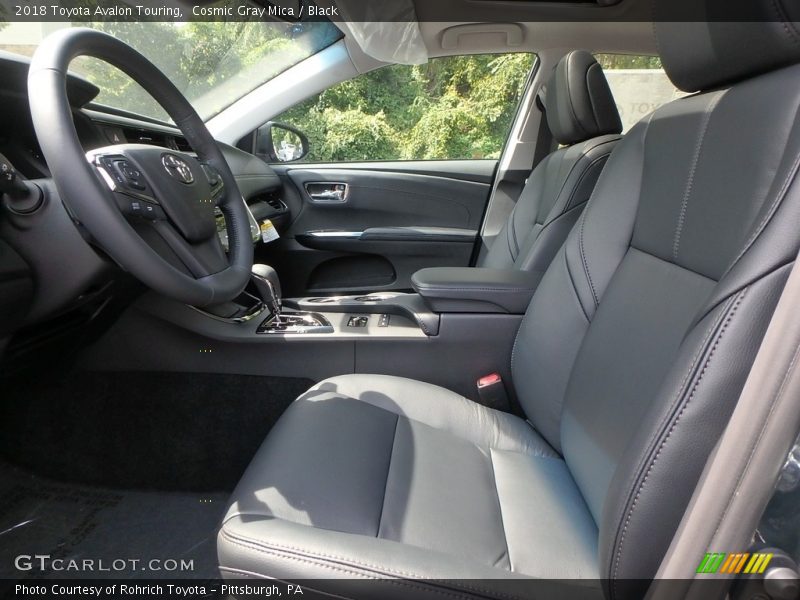 Cosmic Gray Mica / Black 2018 Toyota Avalon Touring