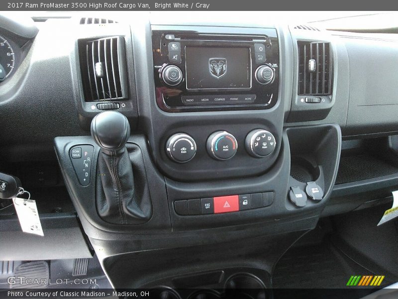Bright White / Gray 2017 Ram ProMaster 3500 High Roof Cargo Van