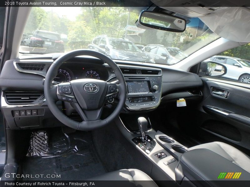 Cosmic Gray Mica / Black 2018 Toyota Avalon Touring