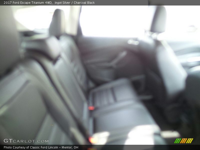 Ingot Silver / Charcoal Black 2017 Ford Escape Titanium 4WD