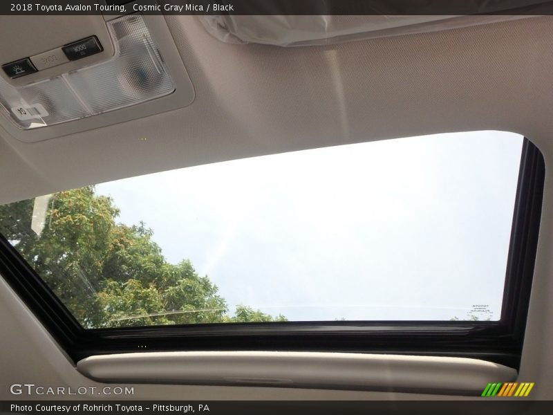Cosmic Gray Mica / Black 2018 Toyota Avalon Touring