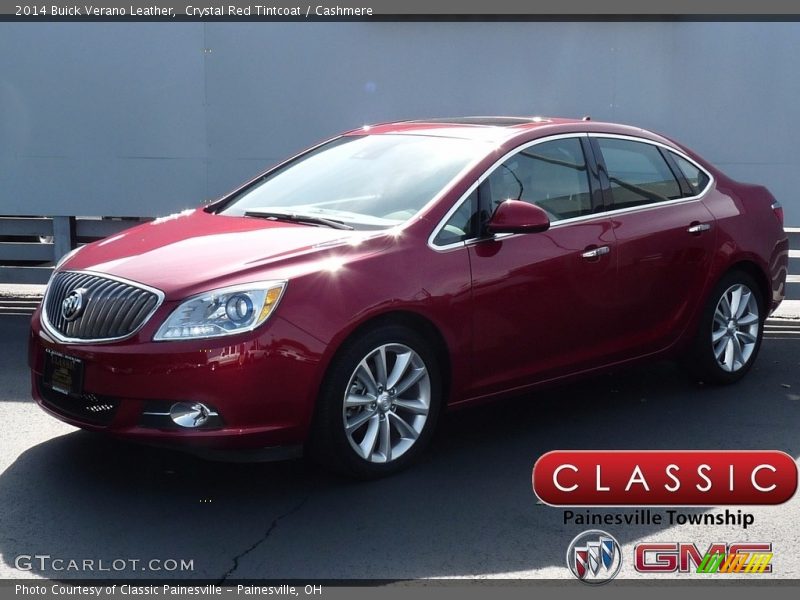 Crystal Red Tintcoat / Cashmere 2014 Buick Verano Leather