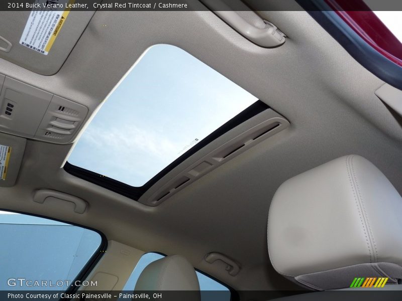 Crystal Red Tintcoat / Cashmere 2014 Buick Verano Leather