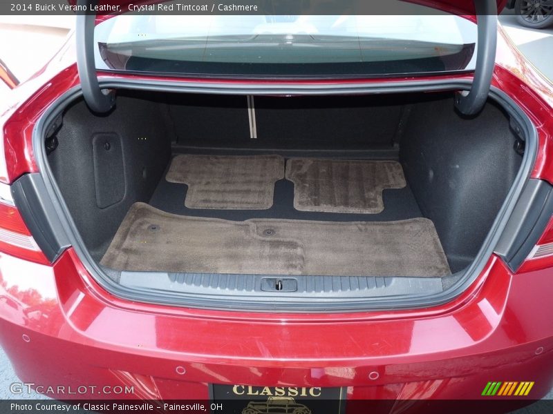 Crystal Red Tintcoat / Cashmere 2014 Buick Verano Leather