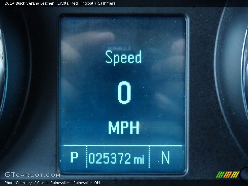 Crystal Red Tintcoat / Cashmere 2014 Buick Verano Leather
