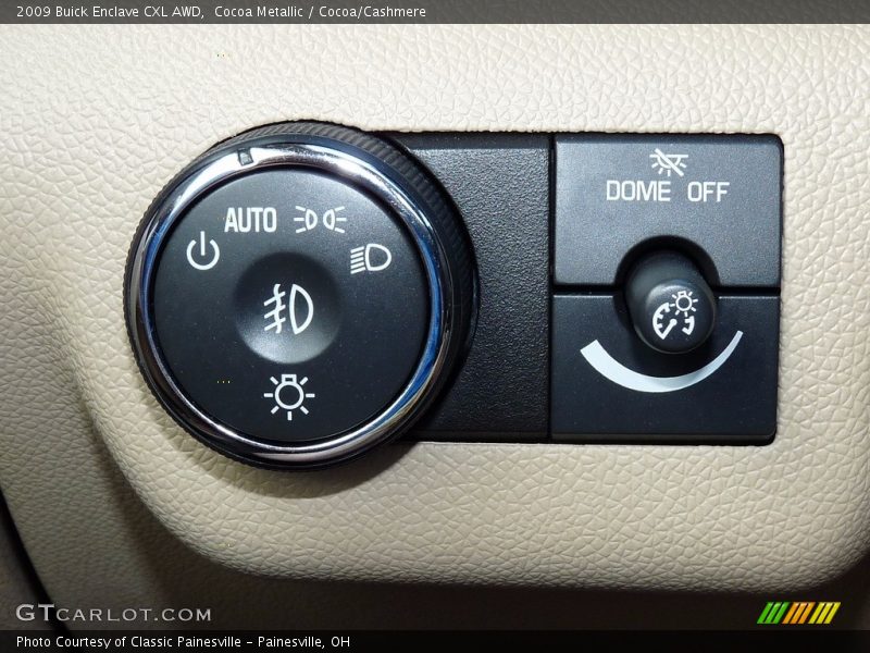 Cocoa Metallic / Cocoa/Cashmere 2009 Buick Enclave CXL AWD