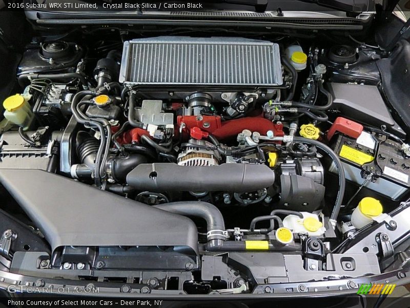 Crystal Black Silica / Carbon Black 2016 Subaru WRX STI Limited