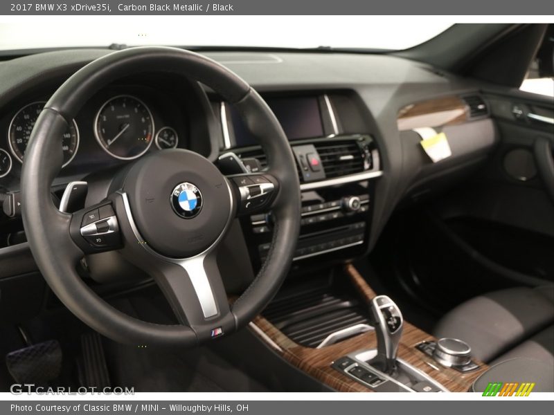 Carbon Black Metallic / Black 2017 BMW X3 xDrive35i