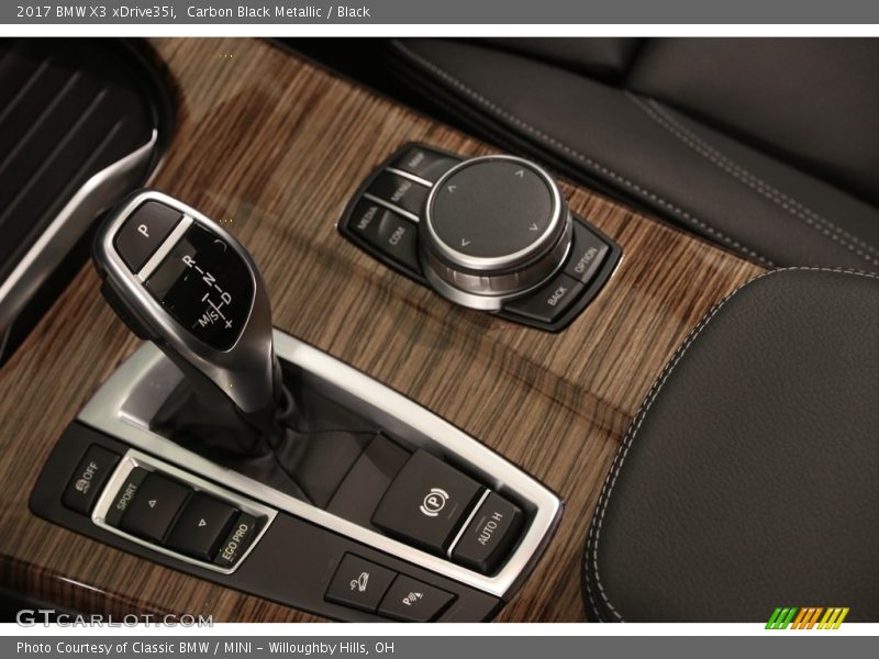 Carbon Black Metallic / Black 2017 BMW X3 xDrive35i