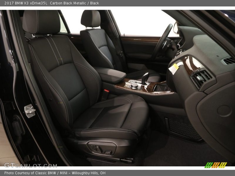 Carbon Black Metallic / Black 2017 BMW X3 xDrive35i