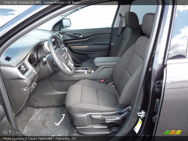 Iridium Metallic / Jet Black 2018 GMC Acadia SLE AWD