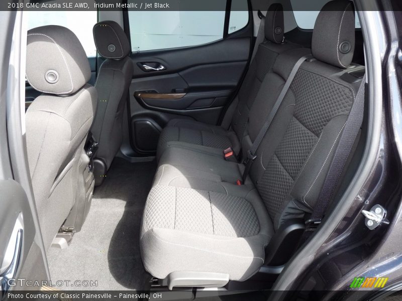 Iridium Metallic / Jet Black 2018 GMC Acadia SLE AWD