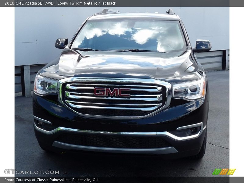 Ebony Twilight Metallic / Jet Black 2018 GMC Acadia SLT AWD