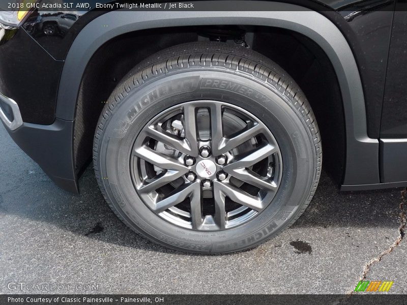 Ebony Twilight Metallic / Jet Black 2018 GMC Acadia SLT AWD